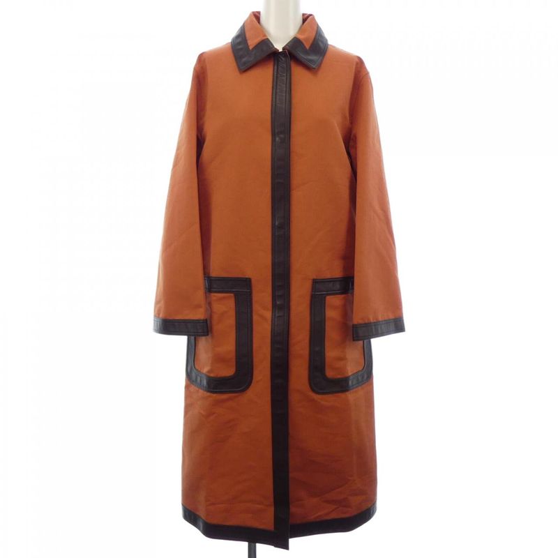 Hermes Double Slit Trench 2e0150dx Coat