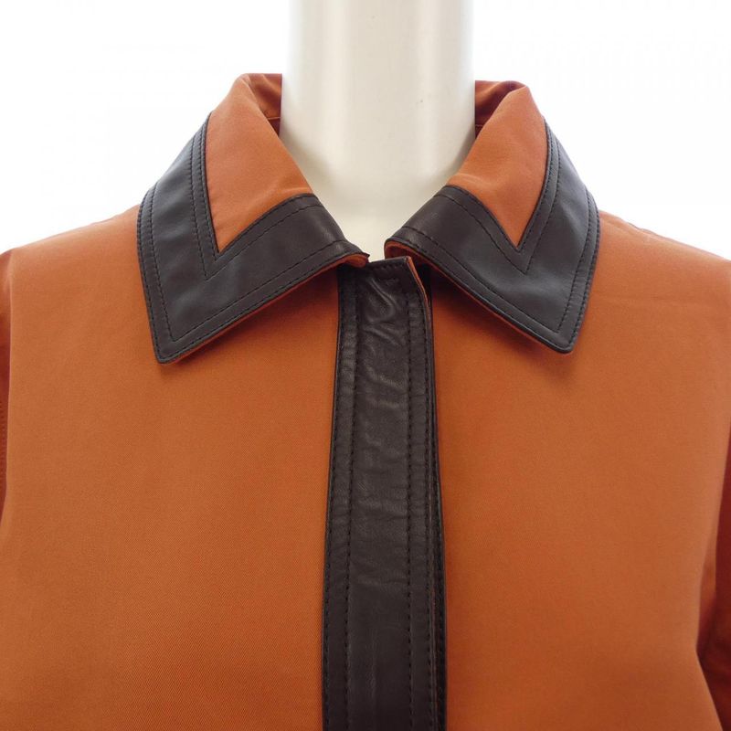 Hermes Double Slit Trench 2e0150dx Coat