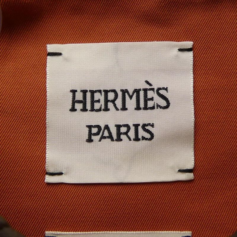 Hermes Double Slit Trench 2e0150dx Coat
