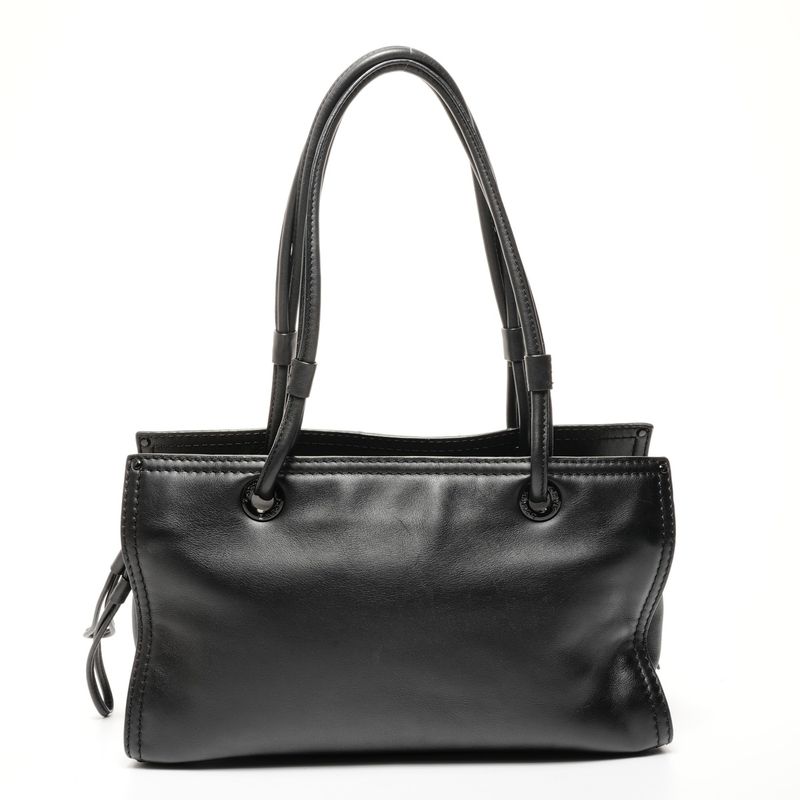 Loewe Shoulder Bag Logo Leather Tote