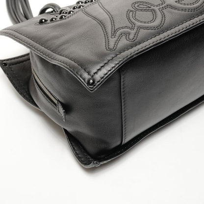 Loewe Shoulder Bag Logo Leather Tote