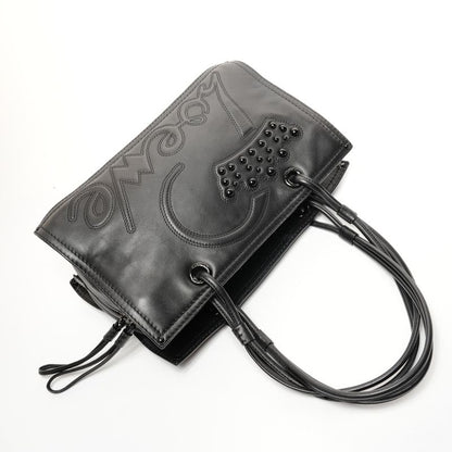 Loewe Shoulder Bag Logo Leather Tote
