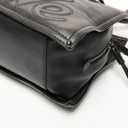 Loewe Shoulder Bag Logo Leather Tote