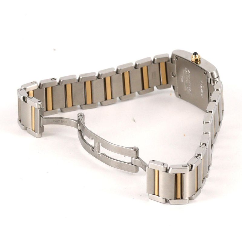 Cartier Tank Française SM Combi W51007q4 Ssxyg Quartz