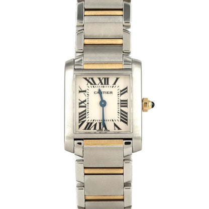 Cartier Tank Française SM Combi W51007q4 Ssxyg Quartz
