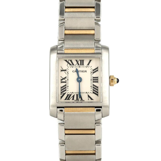 Cartier Tank Française SM Combi W51007q4 Ssxyg Quartz
