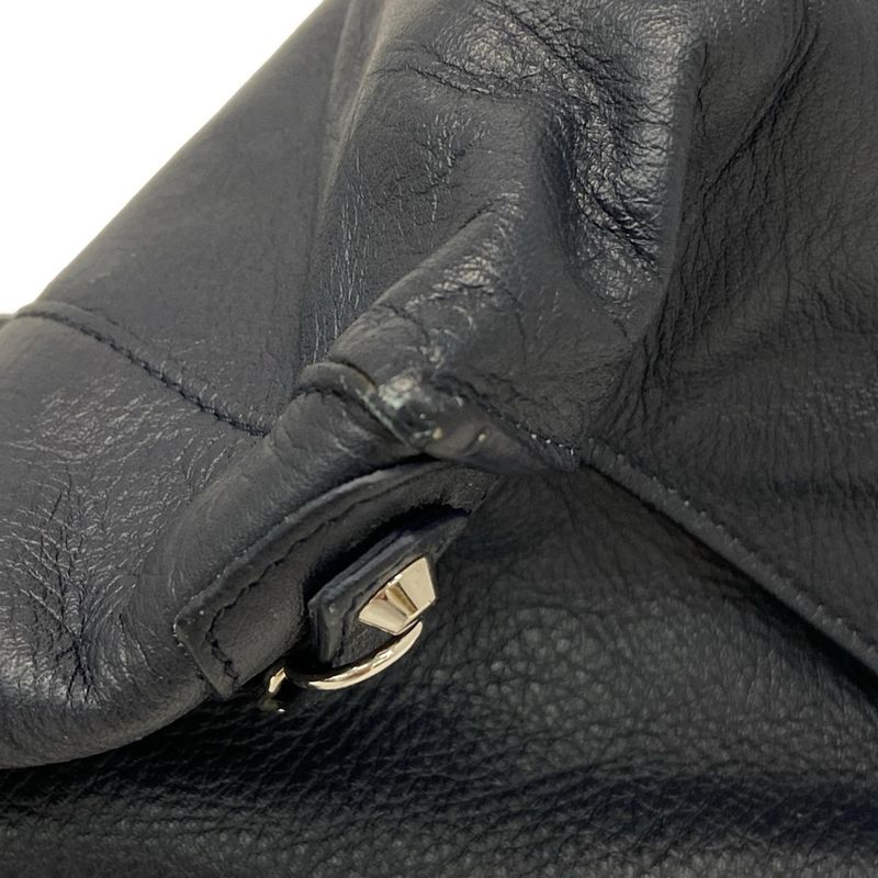 Balenciaga Tote Bag Paper A4 357331 Dark Navy Leather