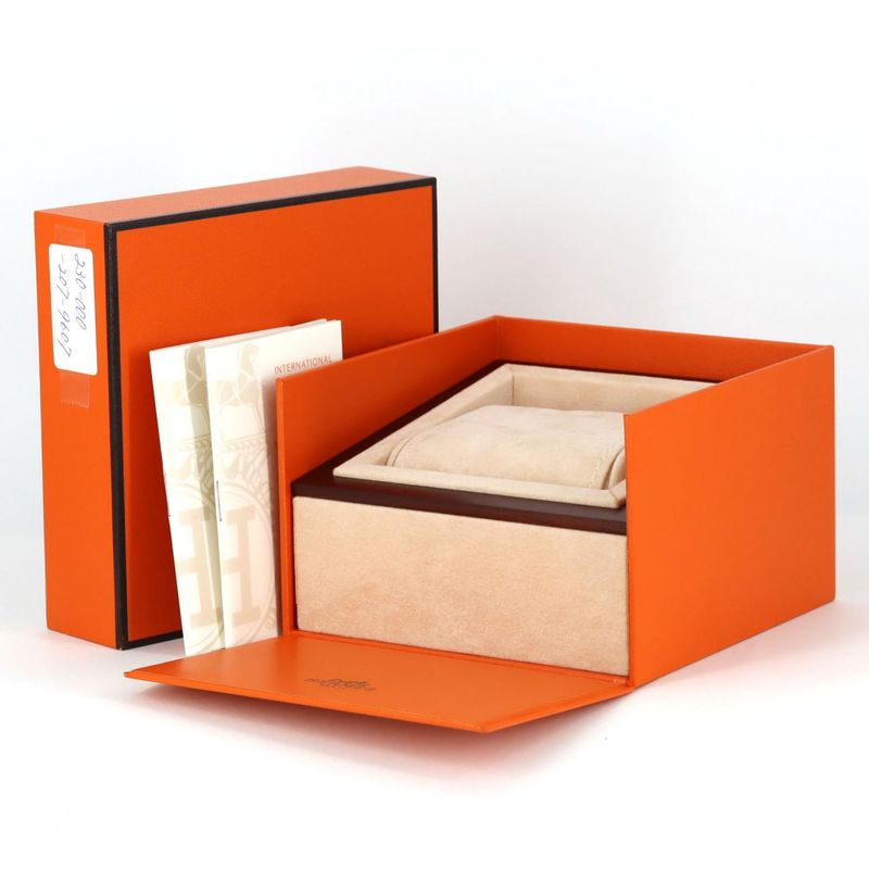 Hermes Cape Cod Chronograph Cc1.910 SS Quartz