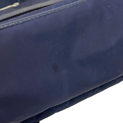 Gucci Shoulder Bag GG Pattern 510335 Navy Leather