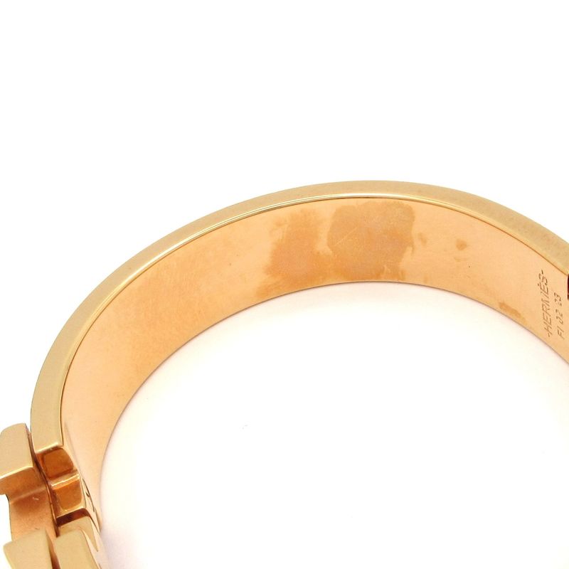 Hermes Bangle Click H Pink Gold X Light Blue X Multi Space