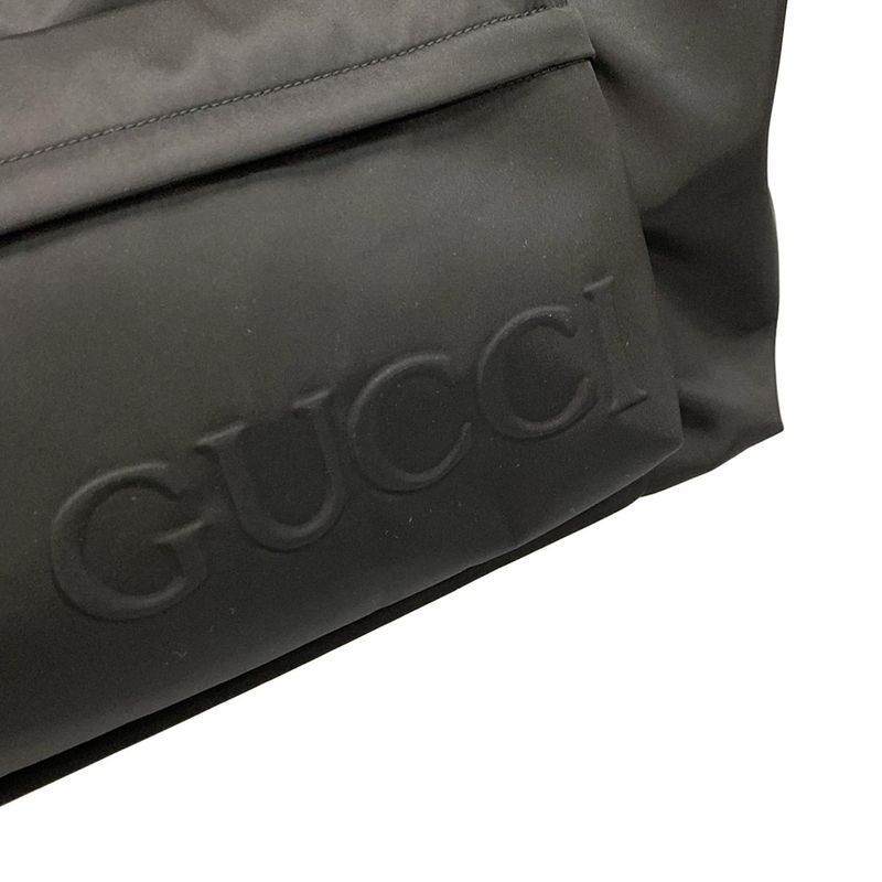 Gucci Tote Bag Logo Large Tote Sherry (web) 802172 Black