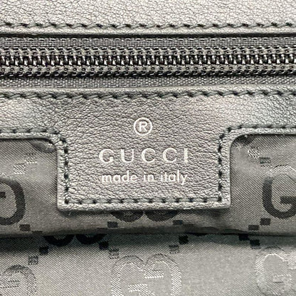 Gucci Tote Bag Logo Large Tote Sherry (web) 802172 Black