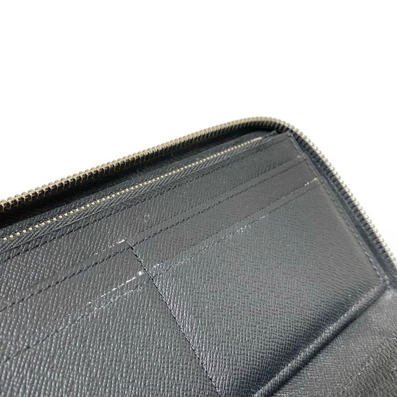 Louis Vuitton Long Wallet Damier Graphite Zippy Wallet Vertical N63095 (new