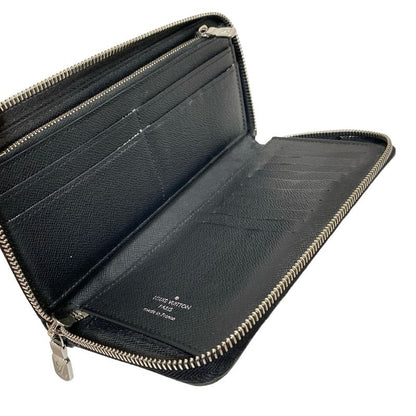 Louis Vuitton Long Wallet Damier Graphite Zippy Wallet Vertical N63095 (new