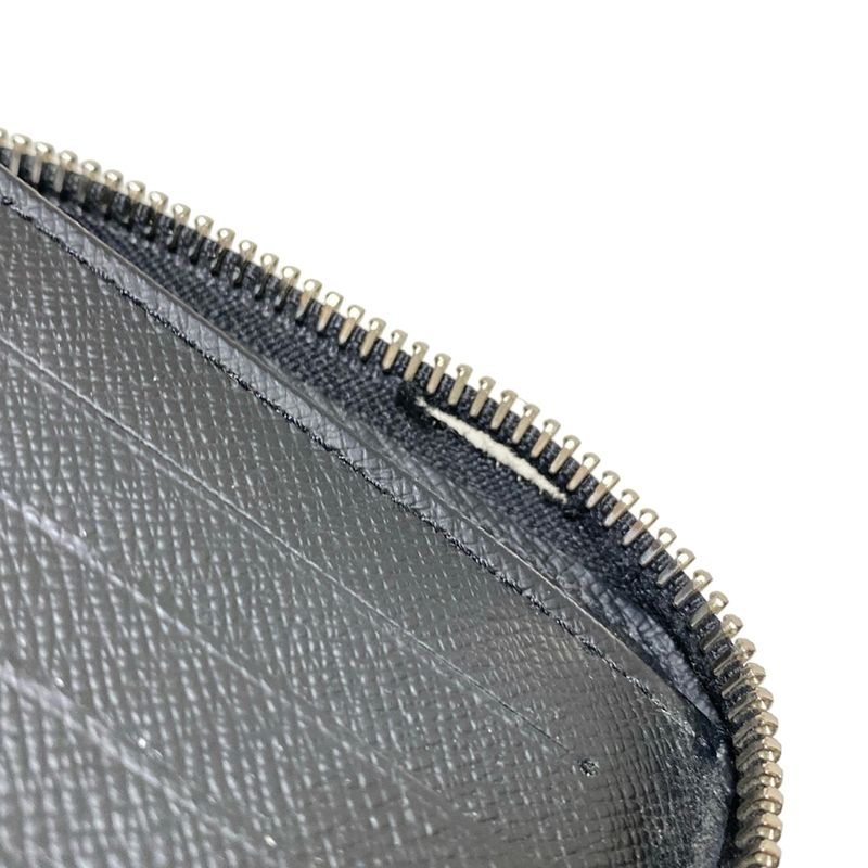 Louis Vuitton Long Wallet Damier Graphite Zippy Wallet Vertical N63095 (new