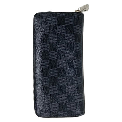 Louis Vuitton Long Wallet Damier Graphite Zippy Wallet Vertical N63095 (new