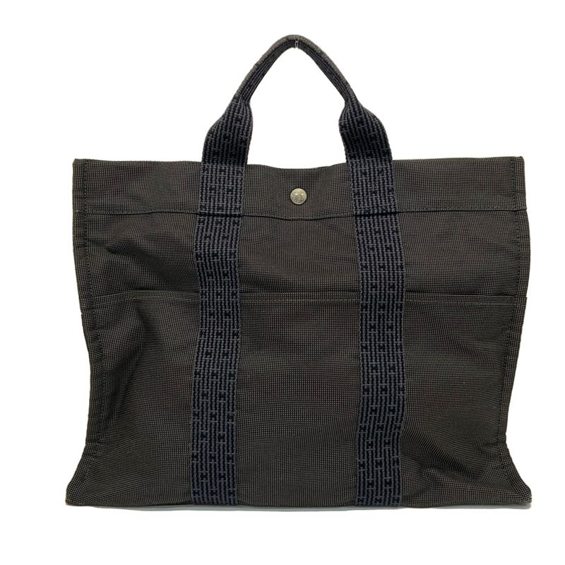 Hermes Tote Bag Her Line Tote MM Gray New Shape Hardware