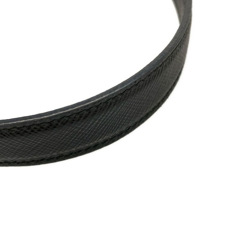 Prada Handbag Duet 1bh038 Black Drawstring Shape Re-nylon Leather