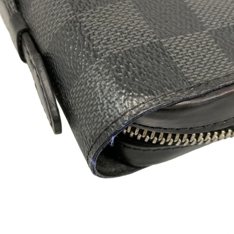Louis Vuitton Long Wallet LV League Collection Zippy XL N64441 Damier Graphite