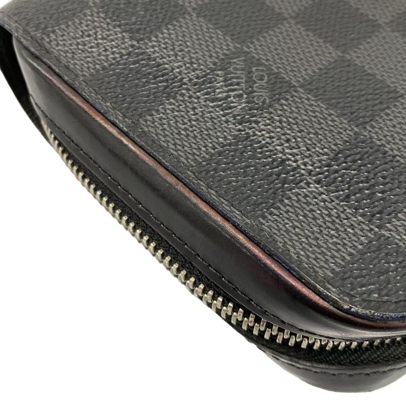 Louis Vuitton Long Wallet LV League Collection Zippy XL N64441 Damier Graphite
