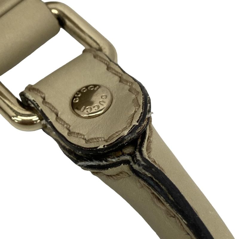 Gucci Tote Bag Sookie GG Pattern 211944 Beige X Ivory Leather