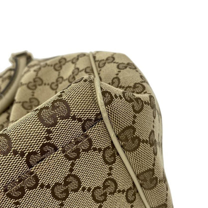 Gucci Tote Bag Sookie GG Pattern 211944 Beige X Ivory Leather