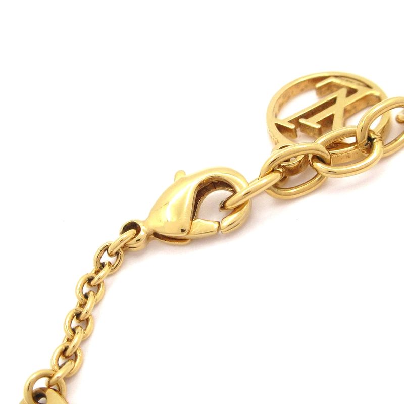 Louis Vuitton Bracelet LV Iconic M00587 Gold X Clear