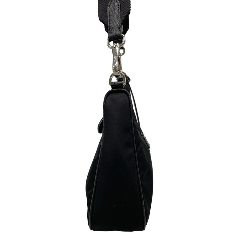 Prada Shoulder Bag Re-edition 2005 Re-nylon Bag 1bh204 Black Mini Bag