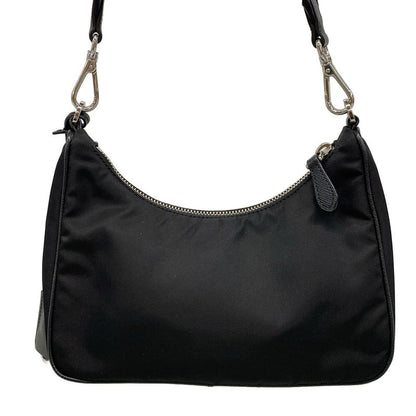 Prada Shoulder Bag Re-edition 2005 Re-nylon Bag 1bh204 Black Mini Bag