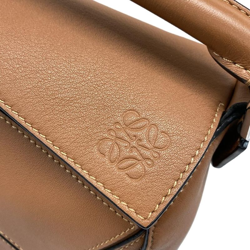 Loewe Handbag Puzzle Bag Small Tan (brown)