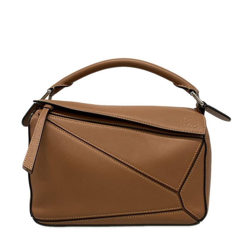 Loewe Handbag Puzzle Bag Small Tan (brown)