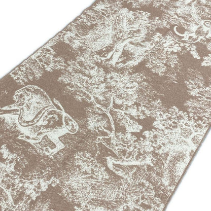 Dior Christian Dior Muffler Toile De Jouy Sauvage 41jou215i159_c420 Wool