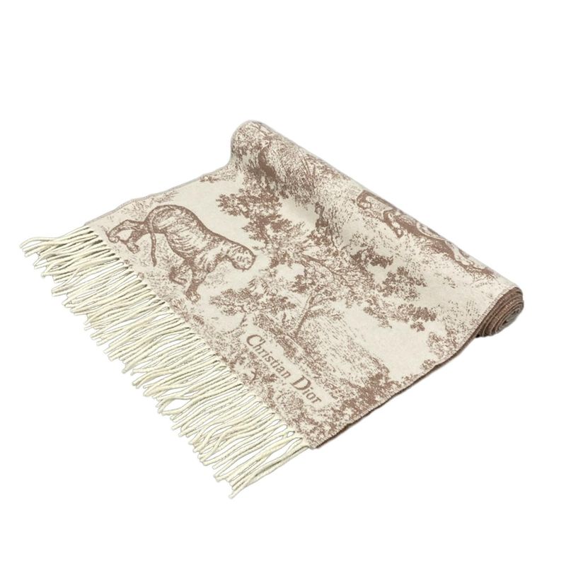 Dior Christian Dior Muffler Toile De Jouy Sauvage 41jou215i159_c420 Wool