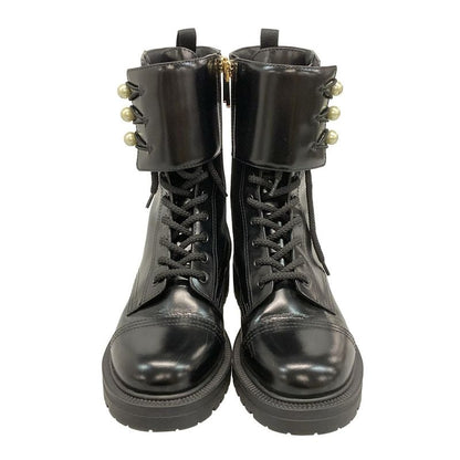 Dior Christian Dior Short Boots 36 1 2 D Women's D-strike Short Boots Black
