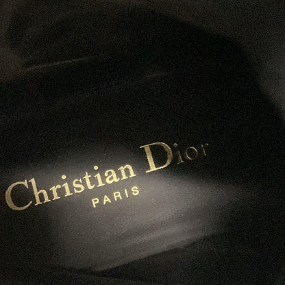 Dior Christian Dior Short Boots 36 1 2 D Women's D-strike Short Boots Black