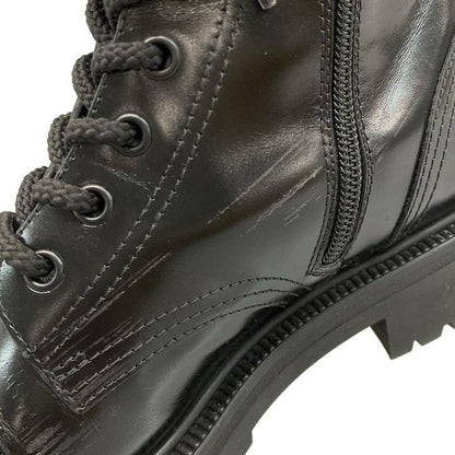 Dior Christian Dior Short Boots 36 1 2 D Women's D-strike Short Boots Black