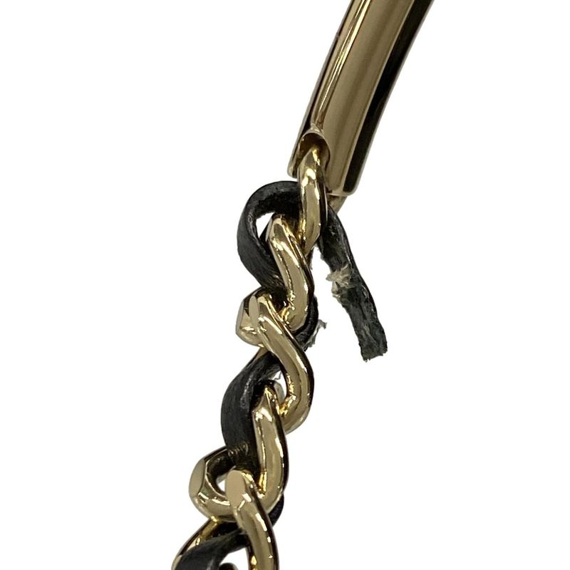 Chanel Flat Shoes 35 C Women's Ballerina G38986 Black Camellia Gold Hardware