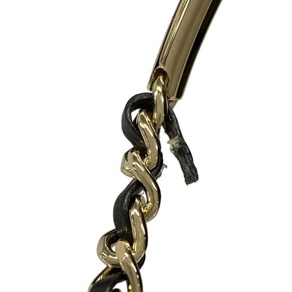 Chanel Flat Shoes 35 C Women's Ballerina G38986 Black Camellia Gold Hardware