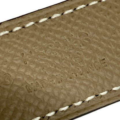 Hermes Belt 70 H Belt Black X Etoupe X Gold Reversible Gold Hardware