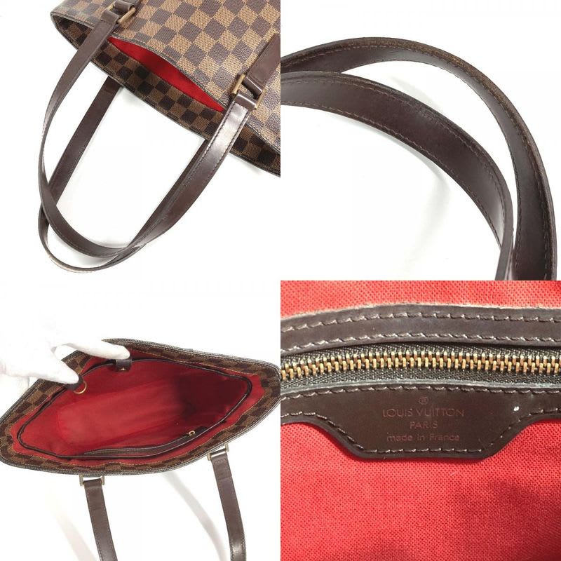 Louis Vuitton Shoulder Bag Vavin GM Damier Canvas Ebene Brown