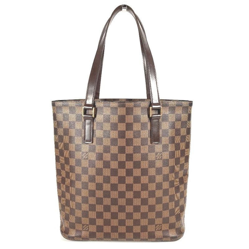 Louis Vuitton Shoulder Bag Vavant GM N51169 Damier Canvas Ebene Brown