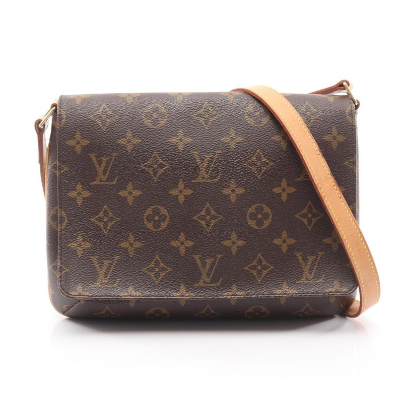 Louis Vuitton Shoulder Bag Musette Tango Long Strap Monogram M51388 PVC Coated
