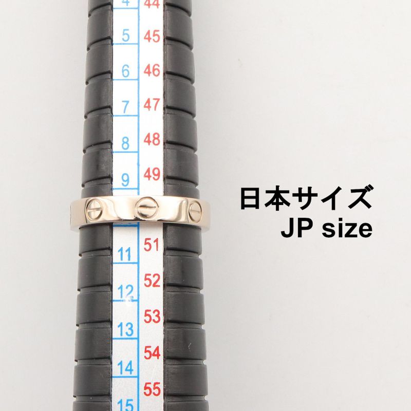 Cartier Ring Mini Love Ring B4085100 18K White Gold (white Gold) Mini Love Ring