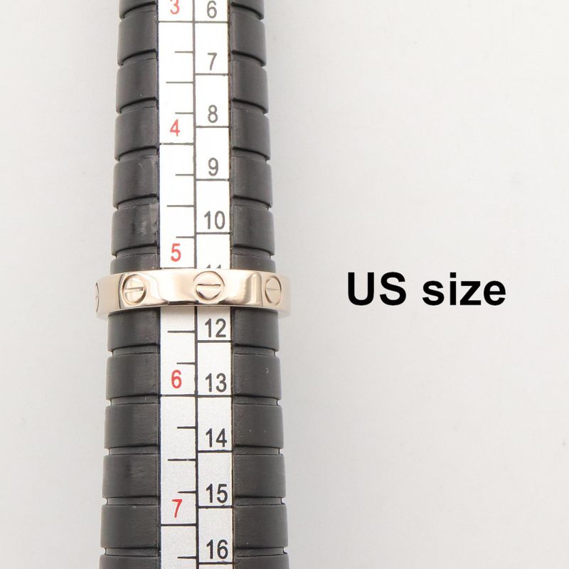 Cartier Ring Mini Love Ring B4085100 18K White Gold (white Gold) Mini Love Ring