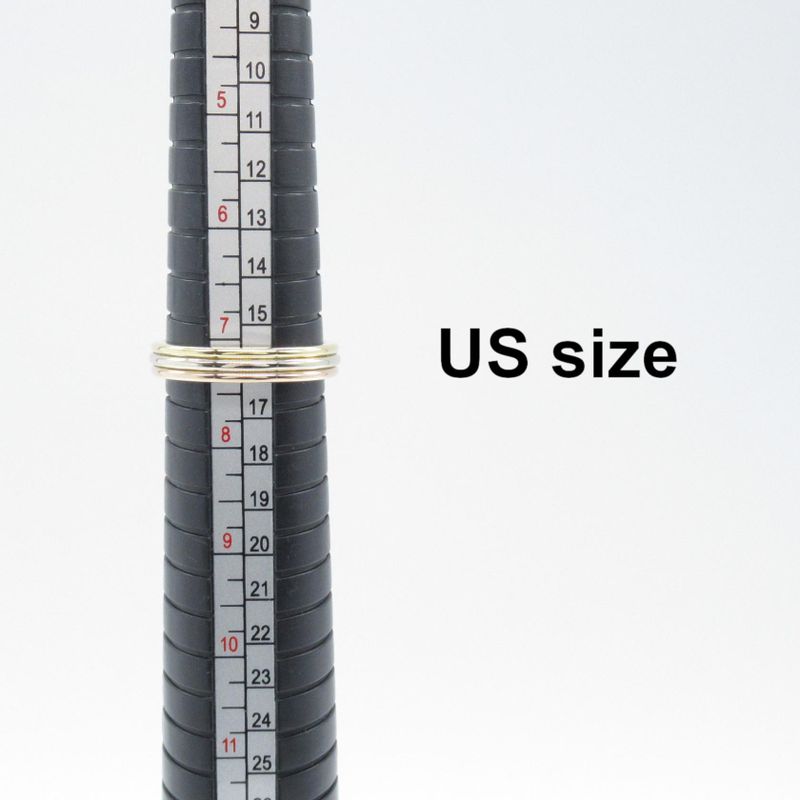 Cartier Ring ・ring Vendome Ring 18K (yellow Gold) 18K White Gold (white Gold)