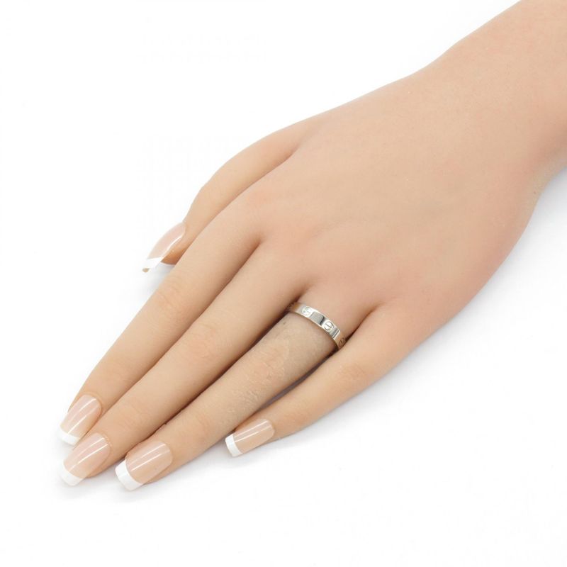 Cartier Ring Mini Love Ring B4085100 18K White Gold (white Gold) Mini Love Ring