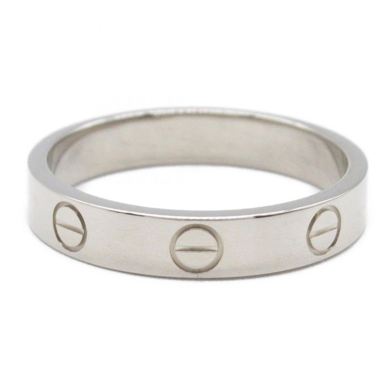 Cartier Ring Mini Love Ring B4085100 18K White Gold (white Gold) Mini Love Ring
