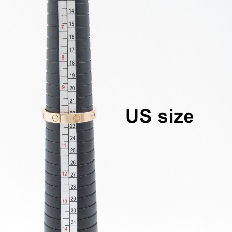 Cartier Ring ・ring Mini Lab Ring 1PD B4050700 18K Pink Gold (pink Gold) Diamond