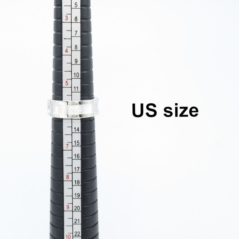 Cartier Ring C2 Ring 18K White Gold (white Gold) C2 Ring Unisex Used A