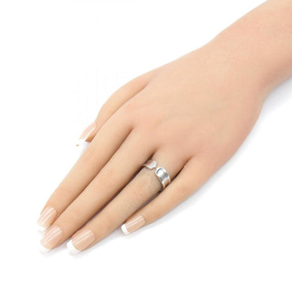 Cartier Ring C2 Ring 18K White Gold (white Gold) C2 Ring Unisex Used A